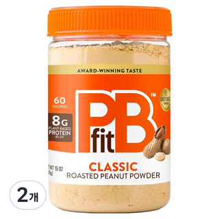 PBfit 經典烘烤花生粉, 425g, 2個