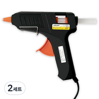OKONG 熱熔膠槍 11mm 大型 40W 膠條2入, 2套