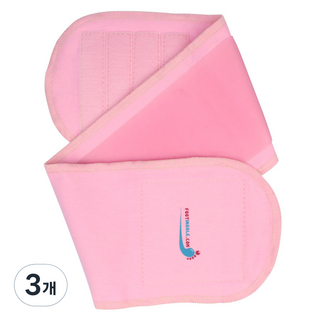 FOOTINSOLE 頸部撫紋保濕護理脖圍, 粉色, 3個