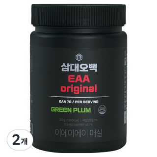 ThreeThingsForFiveHundredKilogram EAA 梅子口味, 2個, 300g