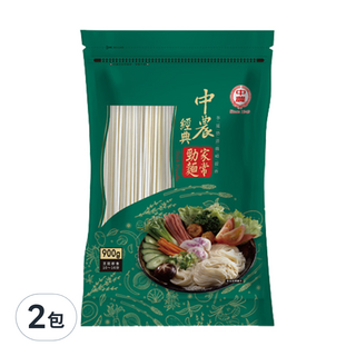 中農粉絲 經典家常勁麵, 900g, 2包