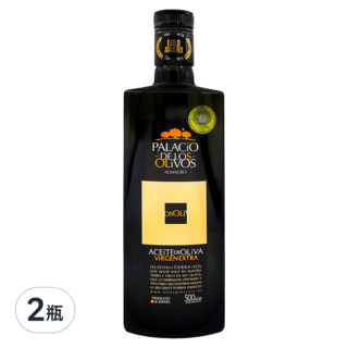 PALACiO 普羅西歐 特級初榨橄欖油, 500ml, 西班牙原產, EVOOWR世界橄欖油評比picual總冠軍, 2瓶