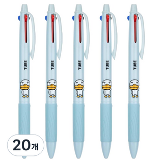 KAKAO FRIENDS 3色原子筆 0.7mm, Tube, 20個