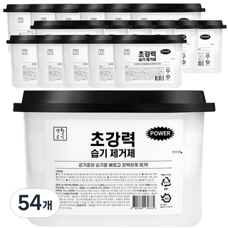 생활공식 초강력 습기제거제 본품, 525ml, 280g, 54개