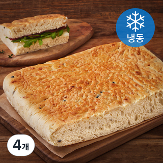 구스에프앤비 팬포카치아 (냉동), 930g, 1개입, 4개