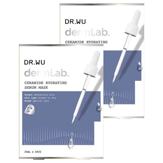 DR.WU 達爾膚 神經醯胺保濕精華面膜, 4片, 2盒