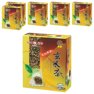 天仁茗茶 黃金玄米茶 鋁箔防潮包, 3g, 40包, 6盒