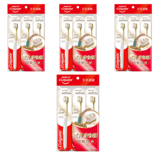 Colgate 高露潔 Easy Comfort牙刷 顏色隨機, 3支, 4袋