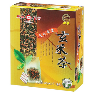 天仁茗茶 黃金玄米茶 鋁箔防潮包, 3g, 40包, 1盒