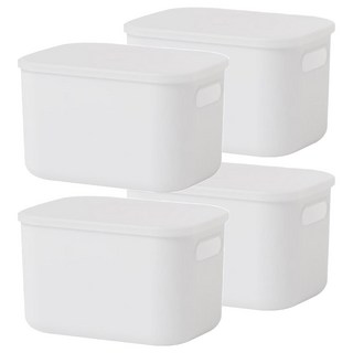 Room&Home Any Pantry 收納箱 2個, 白色, 2組