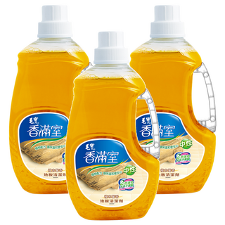 毛寶 香滿室 中性地板清潔劑 清新香氣 免刷免洗 不留擦痕, 2kg, 3瓶