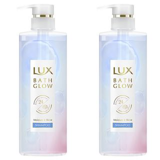 LUX 麗仕 Bath Glow 保濕亮澤洗髮精, 490g, 2瓶