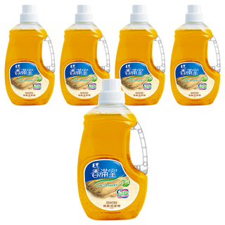 毛寶 香滿室 中性地板清潔劑 清新香氣 免刷免洗 不留擦痕, 2kg, 5瓶