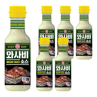 OTTOGI 不倒翁 芥末醬, 310g, 6瓶