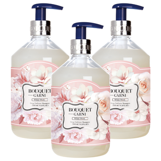 BOUQUET GARNI White Musk 深層香水洗髮精, 500ml, 3件