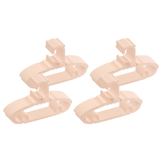 agazzang 4段可調節長度孩童衣架, 粉色, 40個