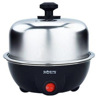 키친리빙 심플 1단 7구 멀티 계란찜기, KLES-1008
