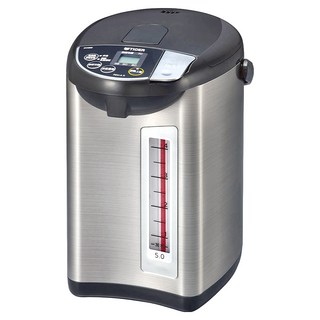 TIGER 虎牌微電腦電熱水瓶 超大按鈕設計 節能省電 真空保溫 微蒸氣, PDU-A50R