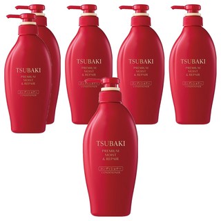 TSUBAKI 思波綺 瞬亮潤澤潤髮乳 深層滋養 長效保濕 柔順亮澤, 450ml, 6瓶