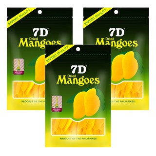 7D Mangoes 宿霧芒果乾，香甜濃厚風味，南國夏日滋味, 70g, 3包