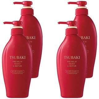 TSUBAKI 思波綺 瞬亮潤澤潤髮乳 450ml, 4瓶