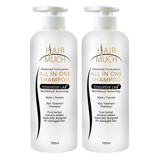 HAIR MUCH 養護髮專用養髮精 700ml 強韌髮根 養護髮絲, 2瓶