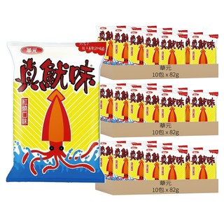 華元 真魷味 紅燒口味, 82g, 30包