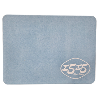 巧巧 珪藻土吸水踏墊, 天空藍, 1個