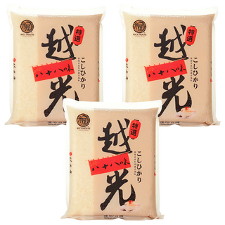 米屋 特選越光米, 1.5kg, 3袋, CNS 一等