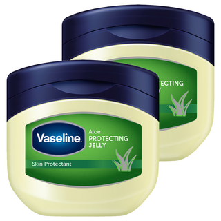 Vaseline 凡士林 蘆薈潤膚膏，蘆薈保護凝膠，皮膚保護劑, 100ml, 2罐