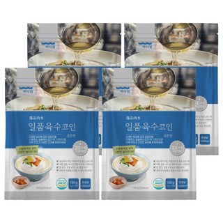 바다원 일품 육수코인 깊은맛 20p, 100g, 4개