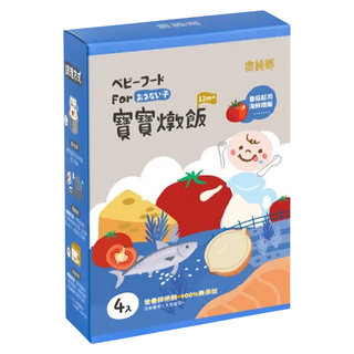 農純鄉 寶寶燉飯 番茄起司海鮮, 600g, 1盒