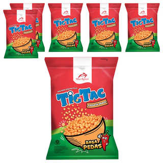 Dua Kelinci 餅乾球 辣味 80g 木薯點心, 6包