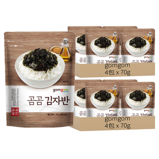 gomgom 芝麻海苔酥, 70g, 8包