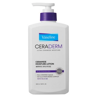 韓國 Vaseline 神經醯胺身體保濕乳, 1瓶, 500ml