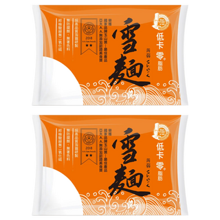 名廚美饌 蒟蒻雪麵 310g 低卡零脂 飽足感 方便即食, 2包