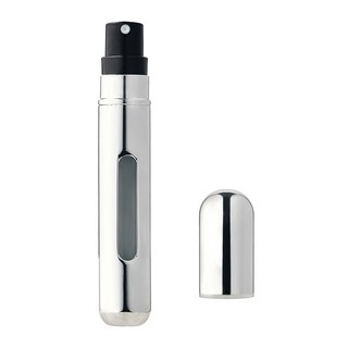 ELLEPARIS 펌핑식 향수 리필 공병 17.4 x 107.2mm, 1개, 실버