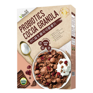 Vilson 米森 BC益生菌可可脆麥片, 300g, 1盒