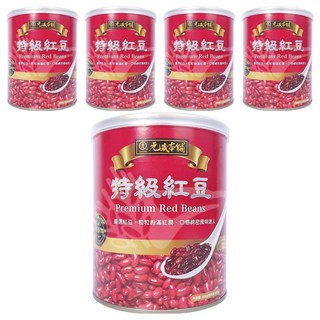 元歲本舖 特級紅豆, 900g, 5罐