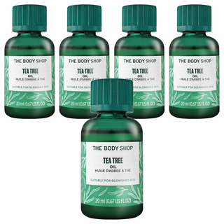 THE BODY SHOP 美體小舖 茶樹精油 - 適合瑕疵肌膚, 20ml, 5瓶