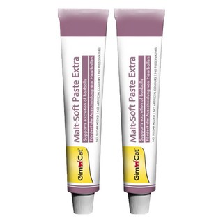 Gim Cat 俊寶俊喵 麥芽化毛膏 添加亞麻籽油 有助於減少毛球堆積 維持腸道機能, 溫和化毛, 2條