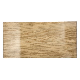 一字牆上置物架, 不鏽鋼支架, 掛鉤式安裝, 黑色/原木色, 30cm, 1層