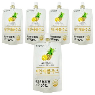 YEONDOOFARM 鳳梨汁, 100ml, 5個