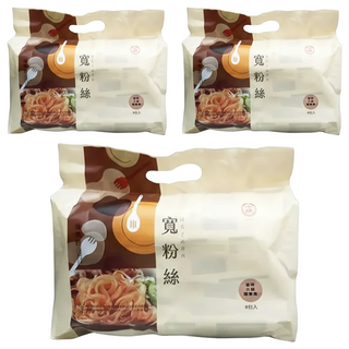 中農粉絲 寬粉絲 家庭號, 280g, 3袋