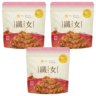 The Chala 蕎拉燕麥 纖女燕麥脆片 番茄羅勒口味, 150g, 3包