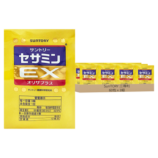 SunTORY 三得利 芝麻明EX + 隨身包 60包, 180顆, 1組