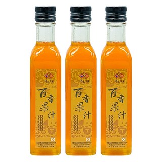 埤南采風 台東地區農會 台東特產百香果汁, 250ml, 3瓶
