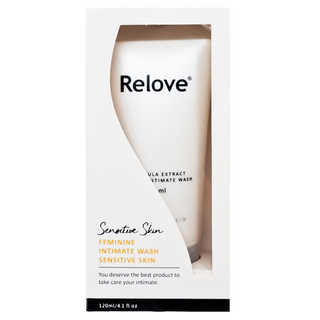 Relove 金盞花低敏溫和私密潔淨凝露 120ml - 敏感肌膚適用, 1件