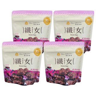 The Chala 蕎拉燕麥 纖女燕麥脆片 全素 繽紛莓果派, 130g, 4包