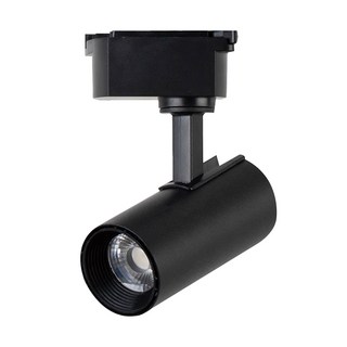 大友照明 12W LED全光譜軌道燈 直徑50 x 140mm 白光 簡約時尚 靈活調整角度 適用於各種室內風格, 黑色, 1個